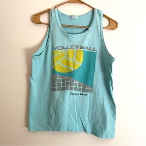 Vintage Volleyball Graphic Tank Top